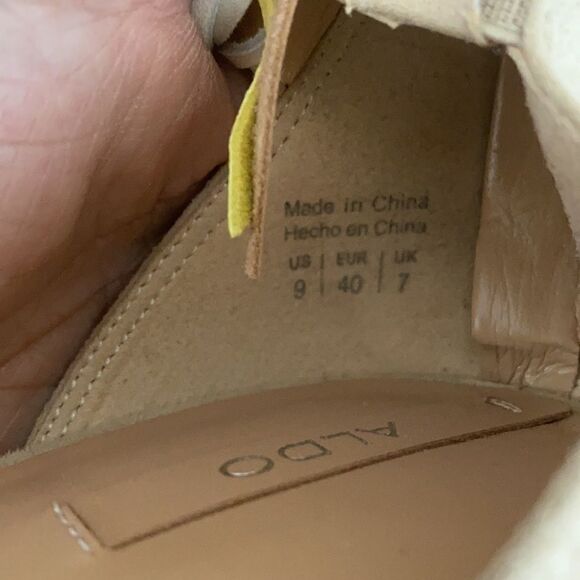 Aldo Leather Fringe Stiletto Bootie Sandals - Picture 11 of 11